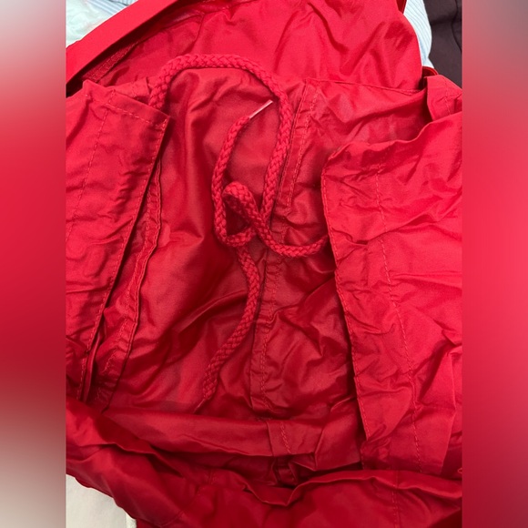 Vintage Reebok Wisconsin Badgers Fleece Lined Coat Jacket Size Large READ - Picture 12 of 16